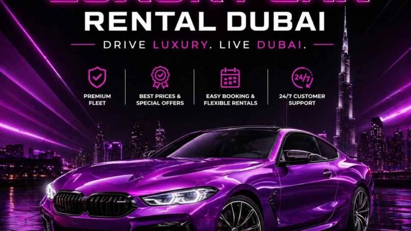 luxury car rental Dubai premium travel by Larsson Motors