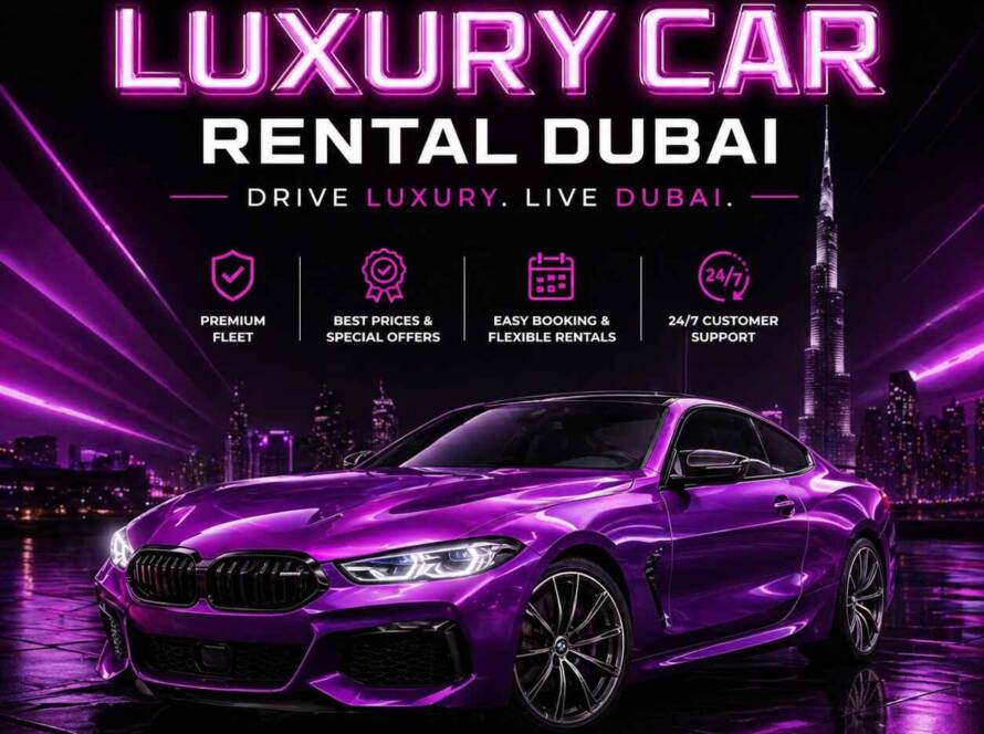 luxury car rental Dubai premium travel by Larsson Motors